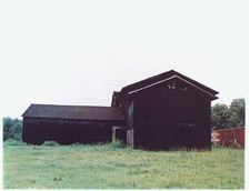 Black Barn, Alabama, by William Christenberry, 1979 | University of Iowa Museum of Art