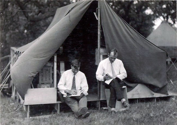 Summer school at Camp Kellogg, 1926 | Iowa City Town and Campus Scenes