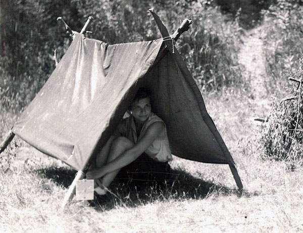 Camping, 1930s | University of Iowa P.E. for Women