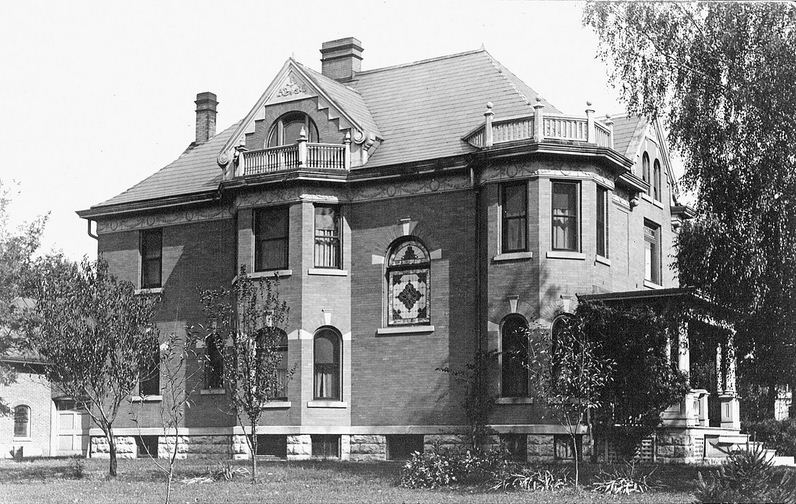 Slezak-Hubbard house, Iowa City, ca. 1920 | Iowa City Town and Campus Scenes on Flickr