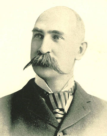 UI President Charles A. Schaeffer, 1893  |  University of Iowa Yearbooks