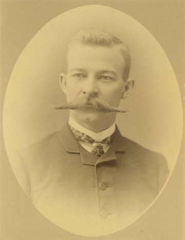 L.K. Fullerton, 1885  |  Dentistry College Class Photographs
