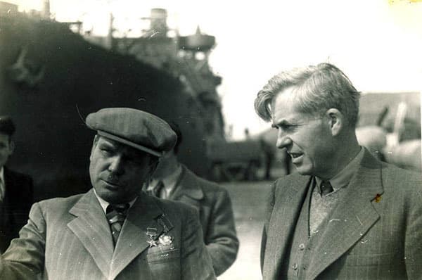 Henry Wallace at Magadan, Siberia, 1944
