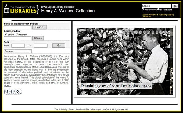 Wallace digital collection